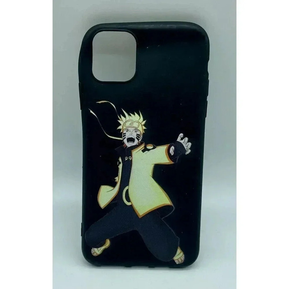 Naruto JIN Design Anime Case for iPhone 11 Pro Max Shockproof Slim Soft Silicone - Picture 1 of 6